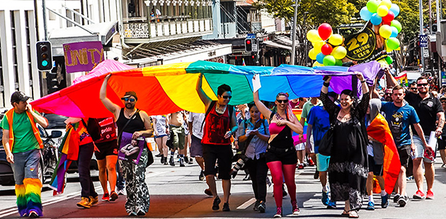 Brisbane Pride March editorial