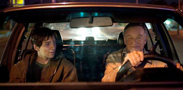 Roberto Aguire and Robin Williams in Boulevard