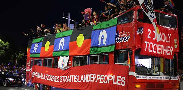 First Nations Peoples at the 2016 Sydney Gay and Lesbian Mardi Gras