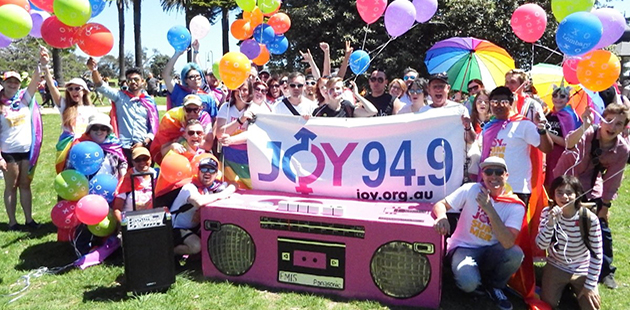 JOY 94.9 Pride March