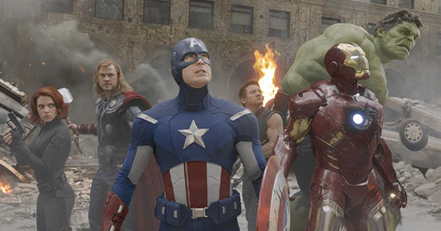 Production still from Marvel’s The Avengers 2012 / Director: Joss Whedon / © The Walt Disney Company (Australia) Pty Ltd