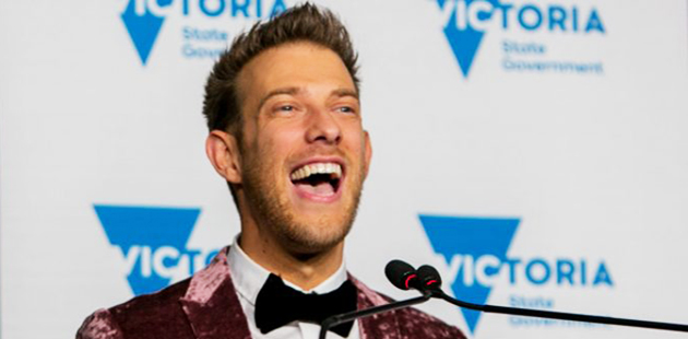 Globe Awards 2017 Micah Scott 2017 Victorian LGBTI Person of the Year