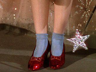 MGM Dorothy's shoes in The Wizard of Oz AAR