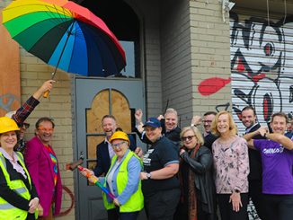 APN Victorian Pride Centre Demo - photo by Dean Arcuri