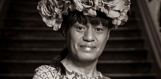 Sanjeev Singh, Amao Leota Lu - a fa'afafine performer speaker and activist (detail)