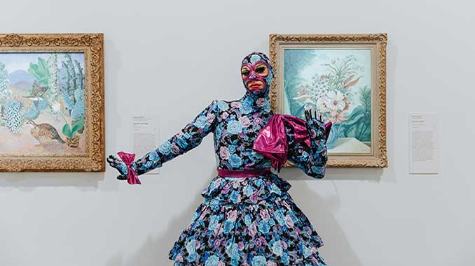 Bathsheba-at-the-opening-night-of-QUEER-Stories-from-the-NGV-Collection-on-display-at-NGV-International-Melbourne-until-21-August-2022-photo-by-Liz-Sunshine