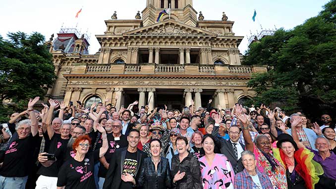 SWP23-Progress-Pride-Flag-Raising-at-Sydney-Town-Hall-photo-by-Damian-Shaw