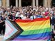 CoS Progress Pride Flag Raising Ceremony 2025 photo by Damian Shaw