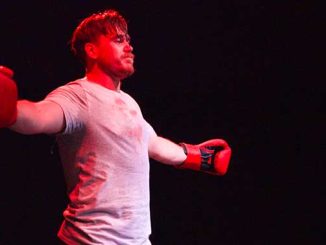 Samuel Addison as Flynn in Shadow Boxing - photo by James Dove