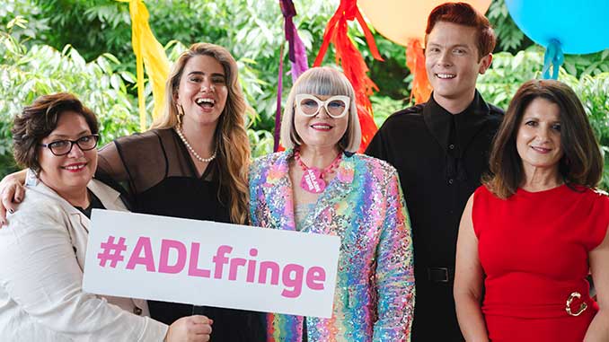  Nancy Bates, Michelle Brasier, Heather Croall AM, Rhys Nicholson and Enza Ferraro – photo by Bee Saint James
