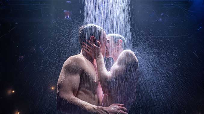 Brandon Haagenson and Patrick Reilly in AFTERGLOW New York production photo by Mati Gelman