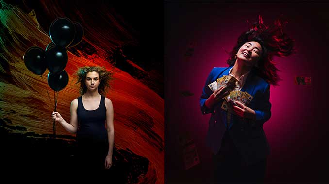 Red Sky Morning – photo by Dan Rabin | Timon of Athens – photo by Steven Mitchell Wright