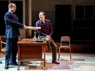 Mark Saturno as Ben and Mitchell Butel as Ned in The Normal Heart (Adelaide 2022)- photo by Matt Byrne