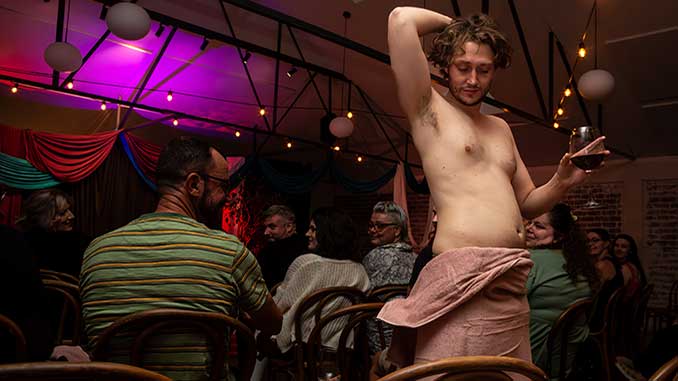 George Fenn stars in Sexy Ghost Boy photo by James Peryer Photography