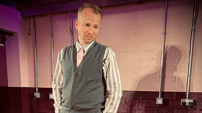 Michael Trauffer stars in The Pink List – photo by Sarah Morrison