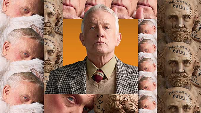 Simon Burke stars in The Elocution of Benjamin Franklin courtesy of Griffin Theatre Company