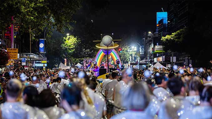 Sydney Gay and Lesbian Mardi Gras Parade Optus photo by Joseph Mayers