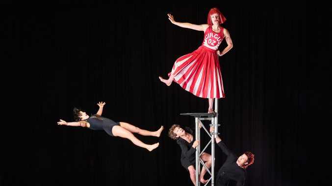 Circus Oz will present Here, There and Everywhere! at Melbourne Town Hall