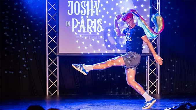 Joshua Hauville stars in Joshy in Paris