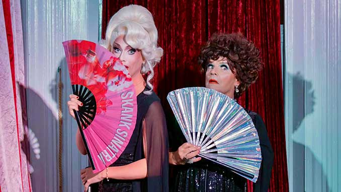 Skank Sinatra and Dolly Diamond in The Performers – photo by Kate Arnott
