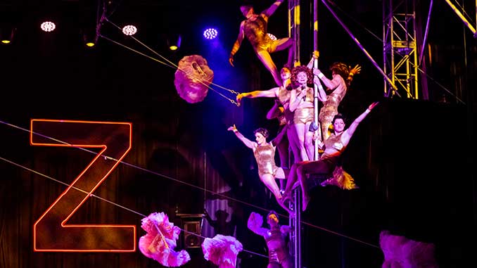 The Ensemble of Circus Oz in Here, There and Everywhere! - photo by Ian Sutherland