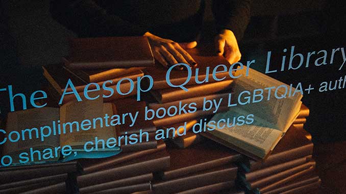 The Aesop Queer Library Prahran 2025