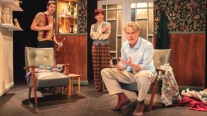 Will Lonsdale, Olga Makeeva and Dion Mills in LUKE - photo by Cameron Grant, Parenthesy