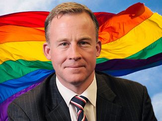 Rainbow Flag Tasmania Premier Will Hodgman