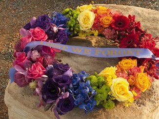 2017 DEFGLIS Commemorative Rainbow Wreath