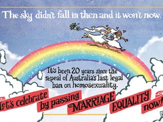Marriage Equality postcard editorial APN