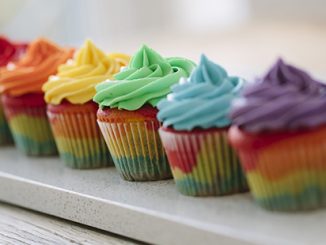 APN Rainbow Cup Cakes