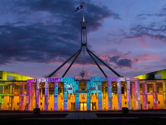 Parliament House Canberra Enlighten APN