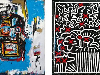 NGV Keith Haring Jean-Michel Basquiat Crossing Lines