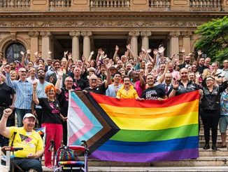 City of Sydney Progress Pride Flag Raising and MG photo by Nick Langley