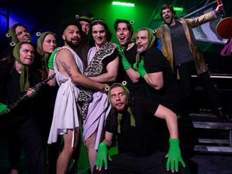 New-Theatre-The-Cast-of-The-Frogs-In-Hell-They-Sing-Show-Tunes-photo-by-Bob-Seary