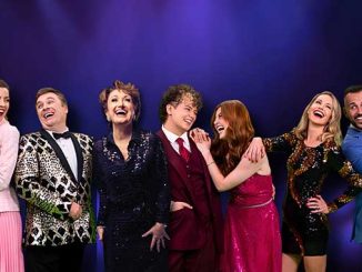 The Cast of The Prom – photo by Suzanne Gately